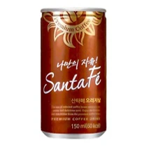 커피음료 썸네일이미지, 브랜드: 팔도 제품명: 산타페 오리지날 용량: 150ml